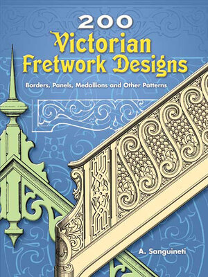 cover image of 200 Victorian Fretwork Designs